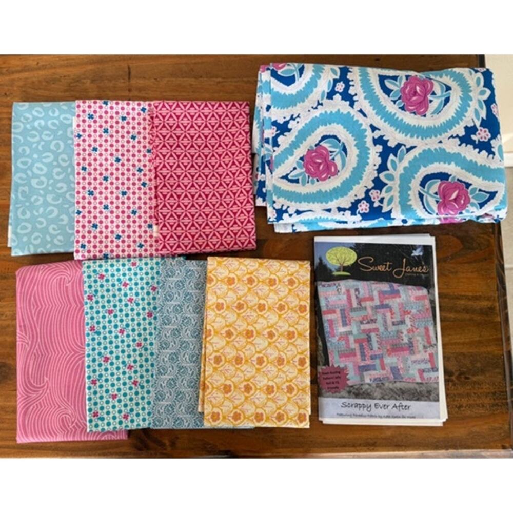 Sweet Jane's Scrappy Ever After Pattern and Fabric Kit
